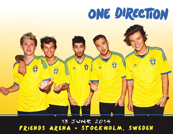 One Direction till Sverige
