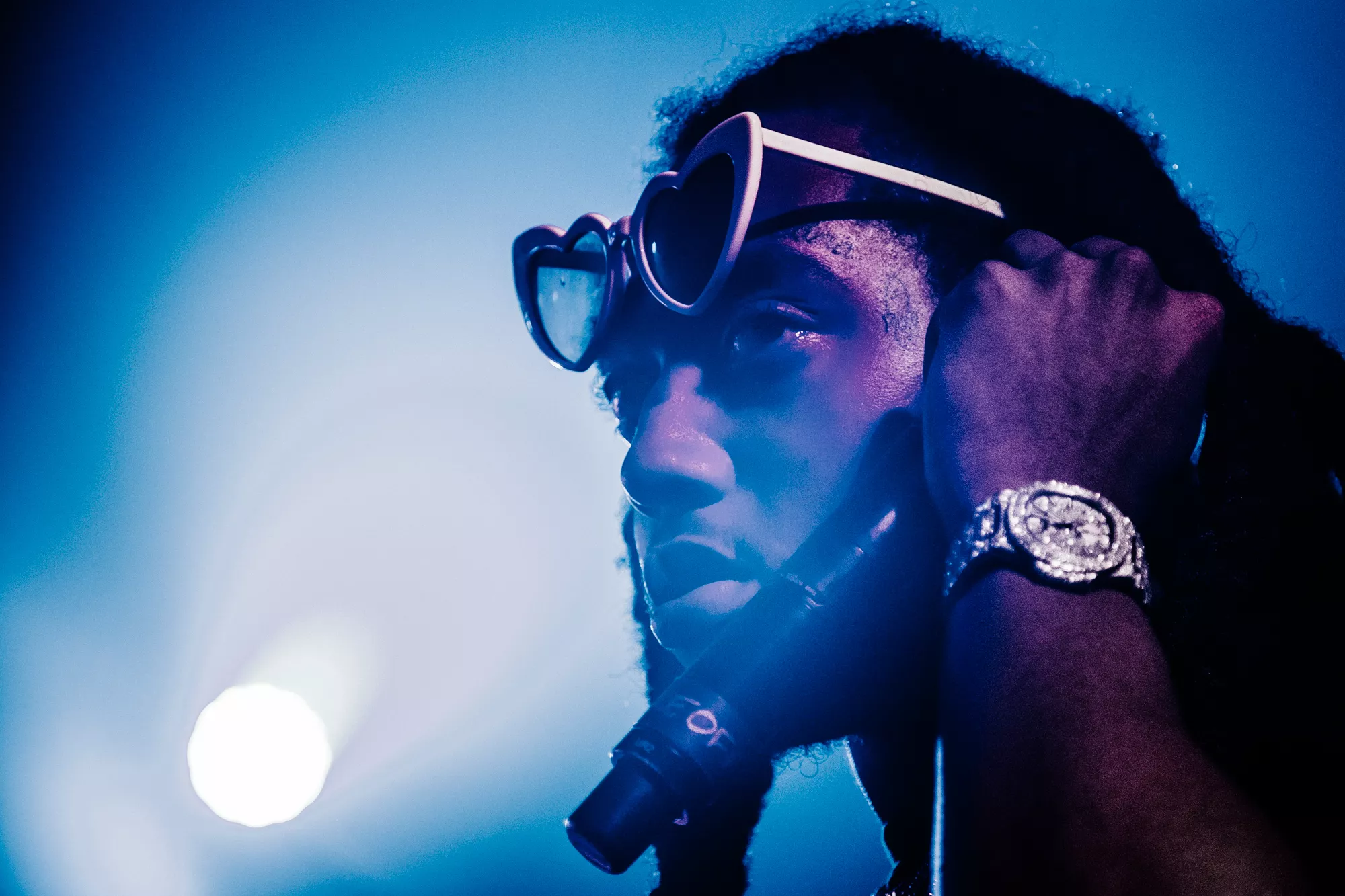 En varm aften med hiphop-trioen