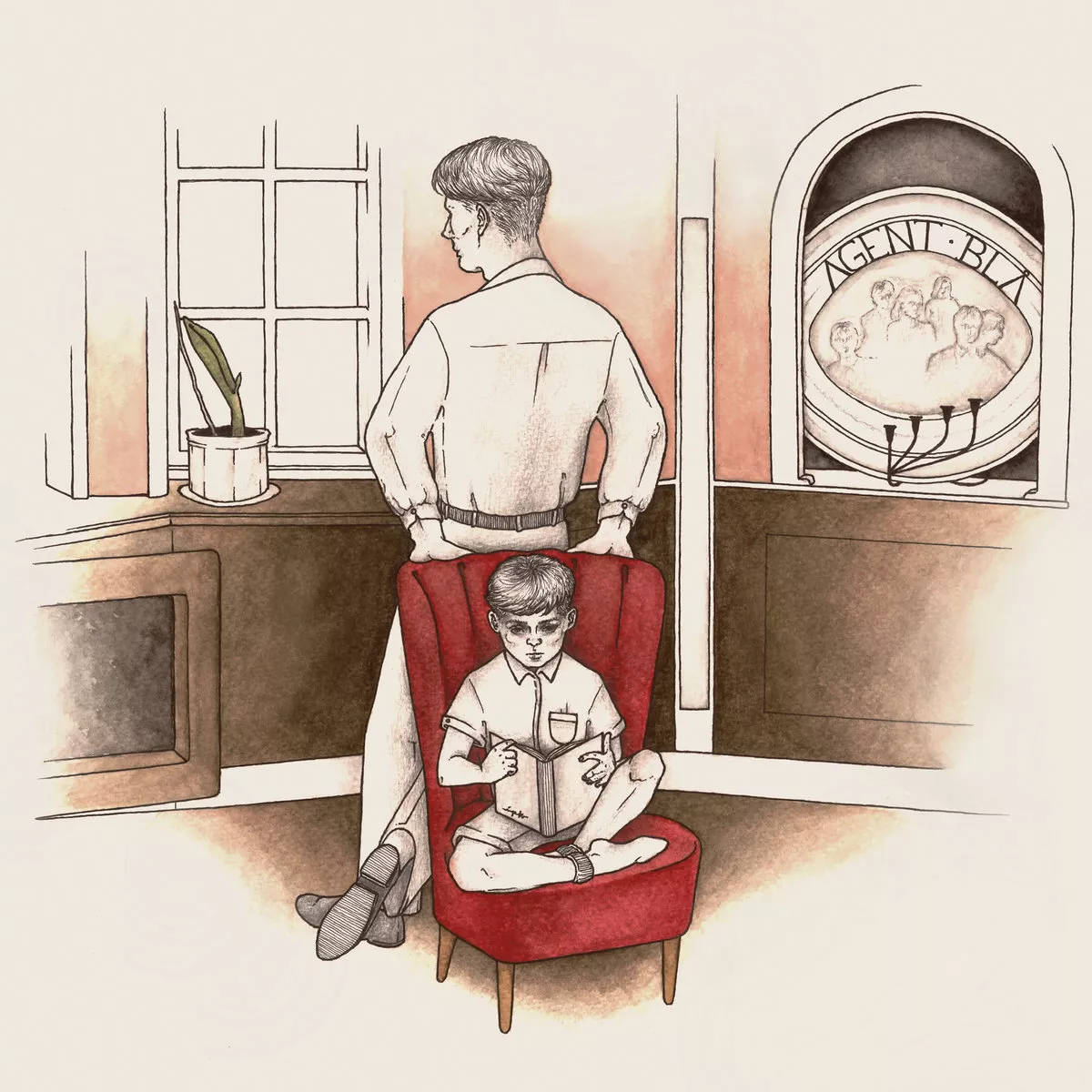 Morning Thoughts - Agent Blå