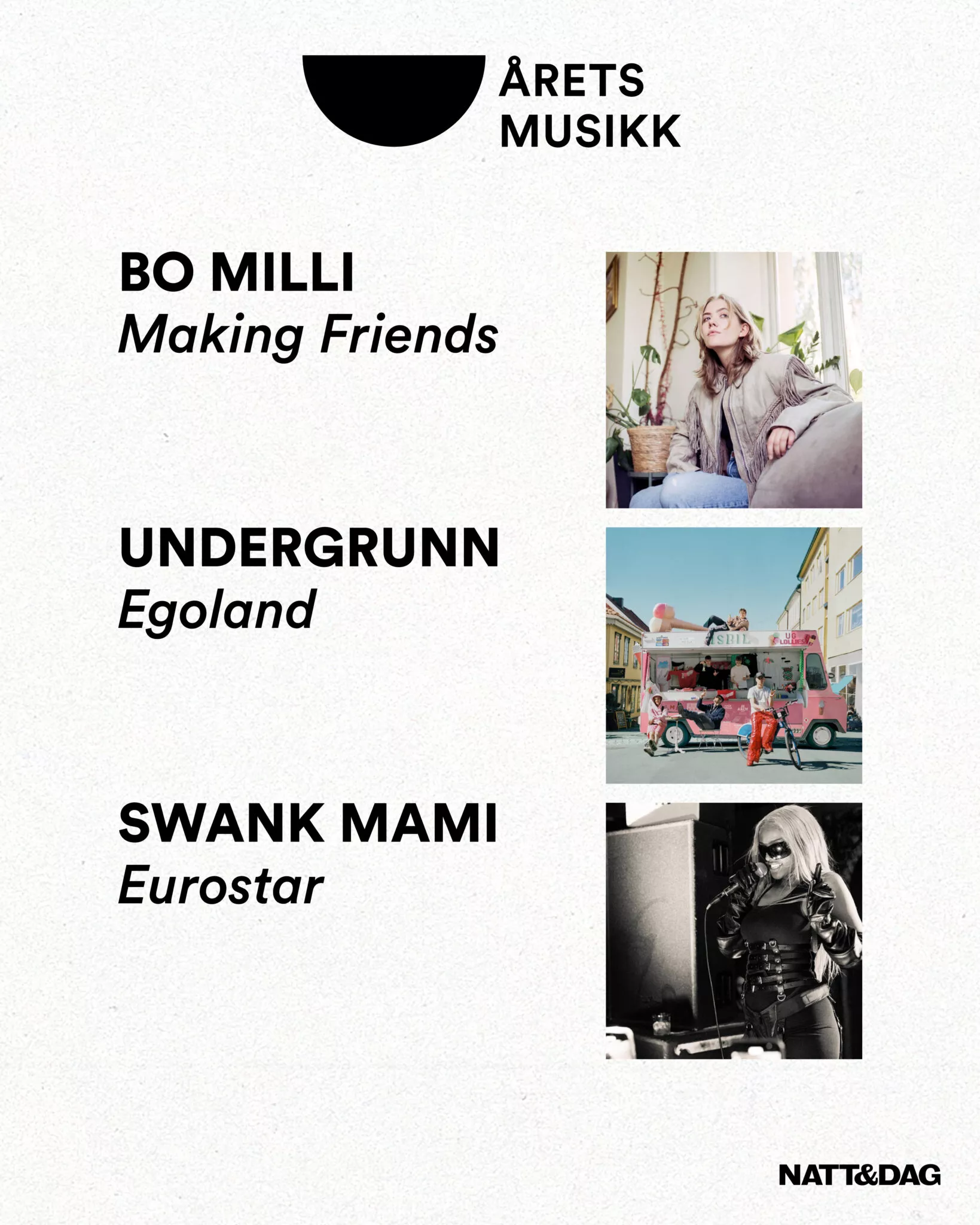 Swank Mami vant også "årets stjerneskudd" under by:Larm 2023