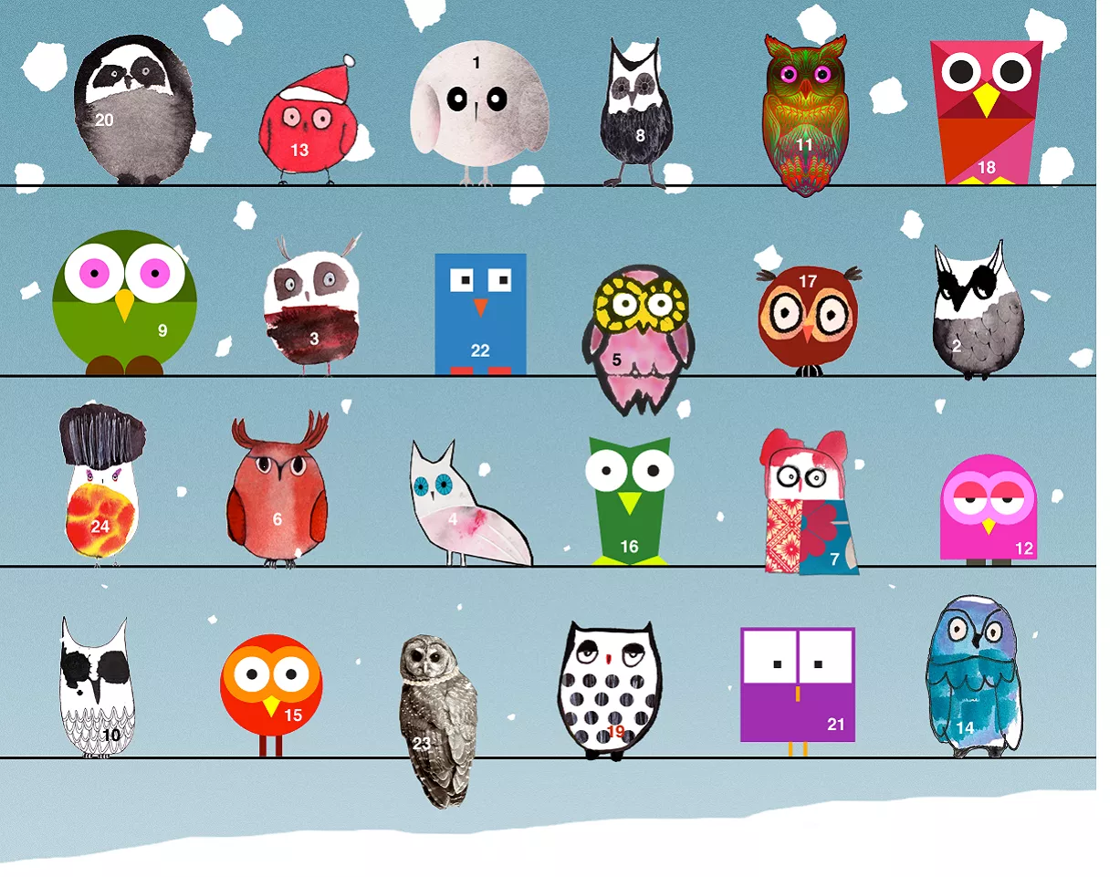 Dans & Lær laver uglekalender