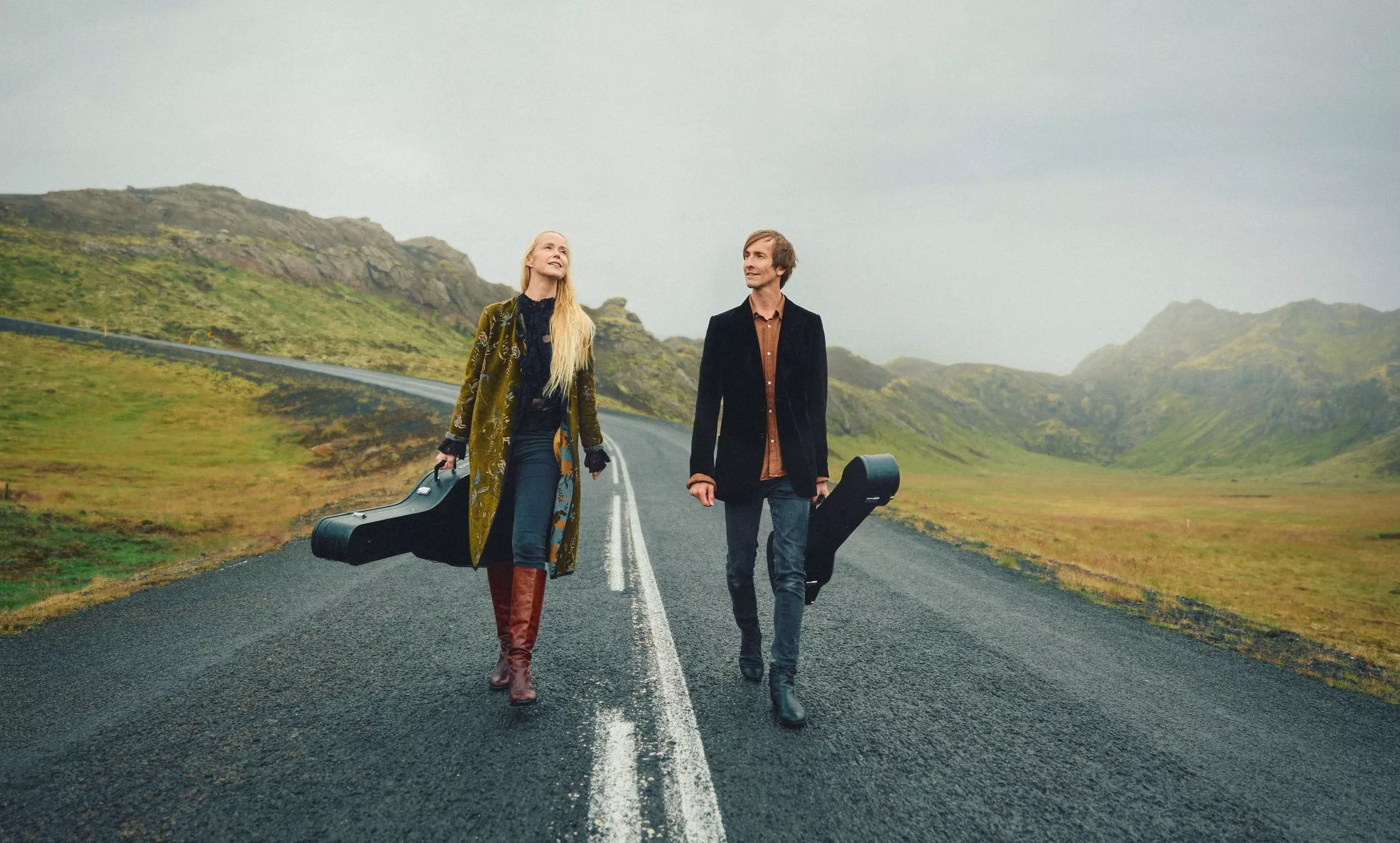 Tina Dickow og Helgi Jónsson annoncerer duokoncerter - i helt særlige omgivelser