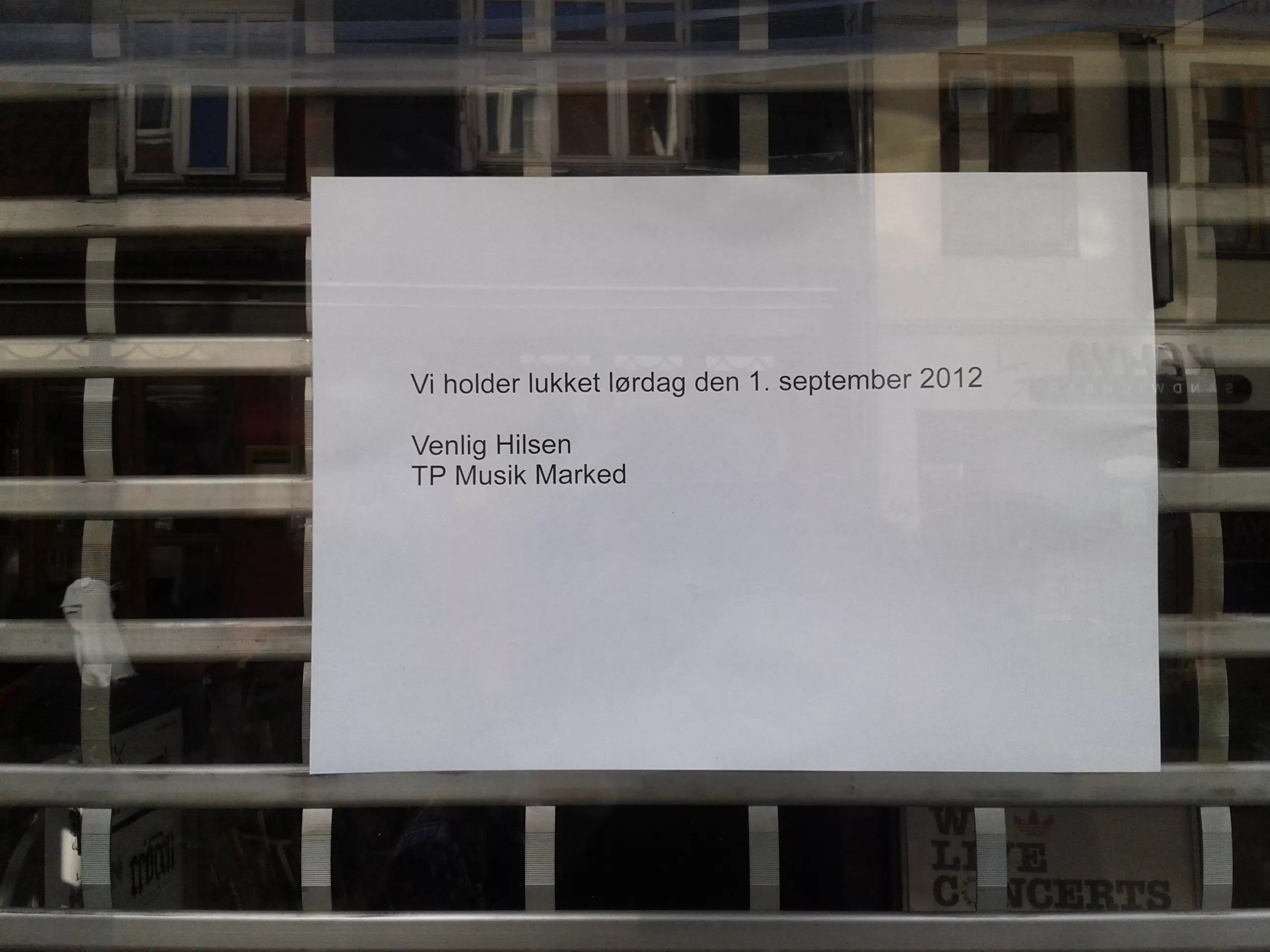 TP Musik Marked er gået konkurs