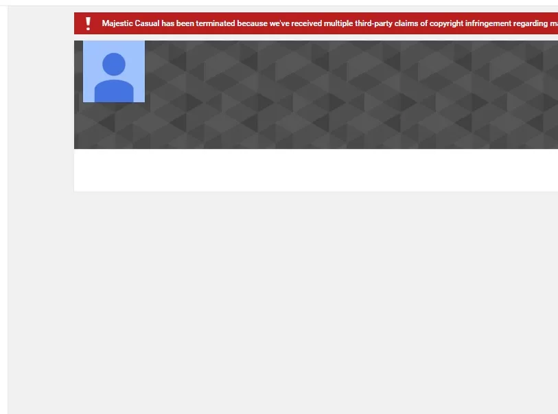 Populär musikkanal stoppas av Youtube