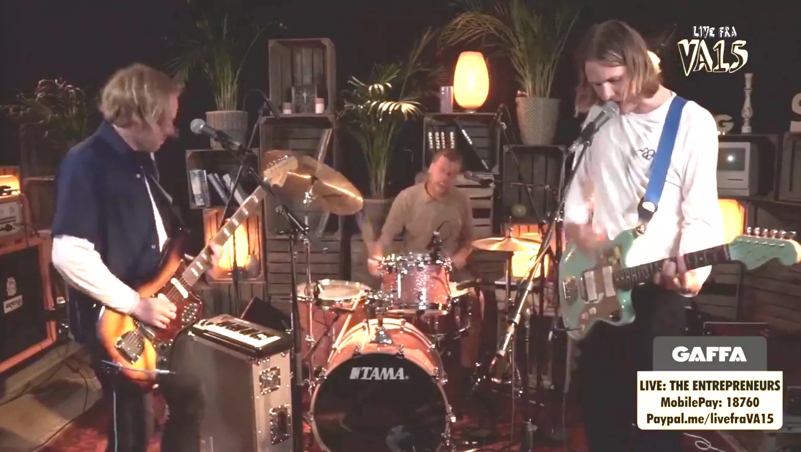 LIVE FRA VA15: Se Ericka Jane og The Entrepreneurs' fantastiske livesessions