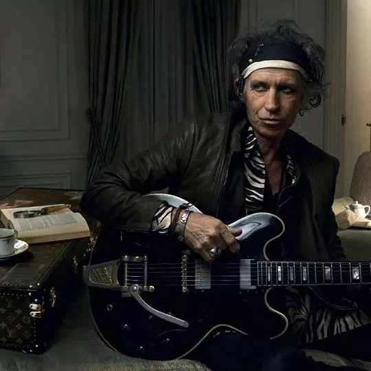 Keith Richards självbiografi på väg