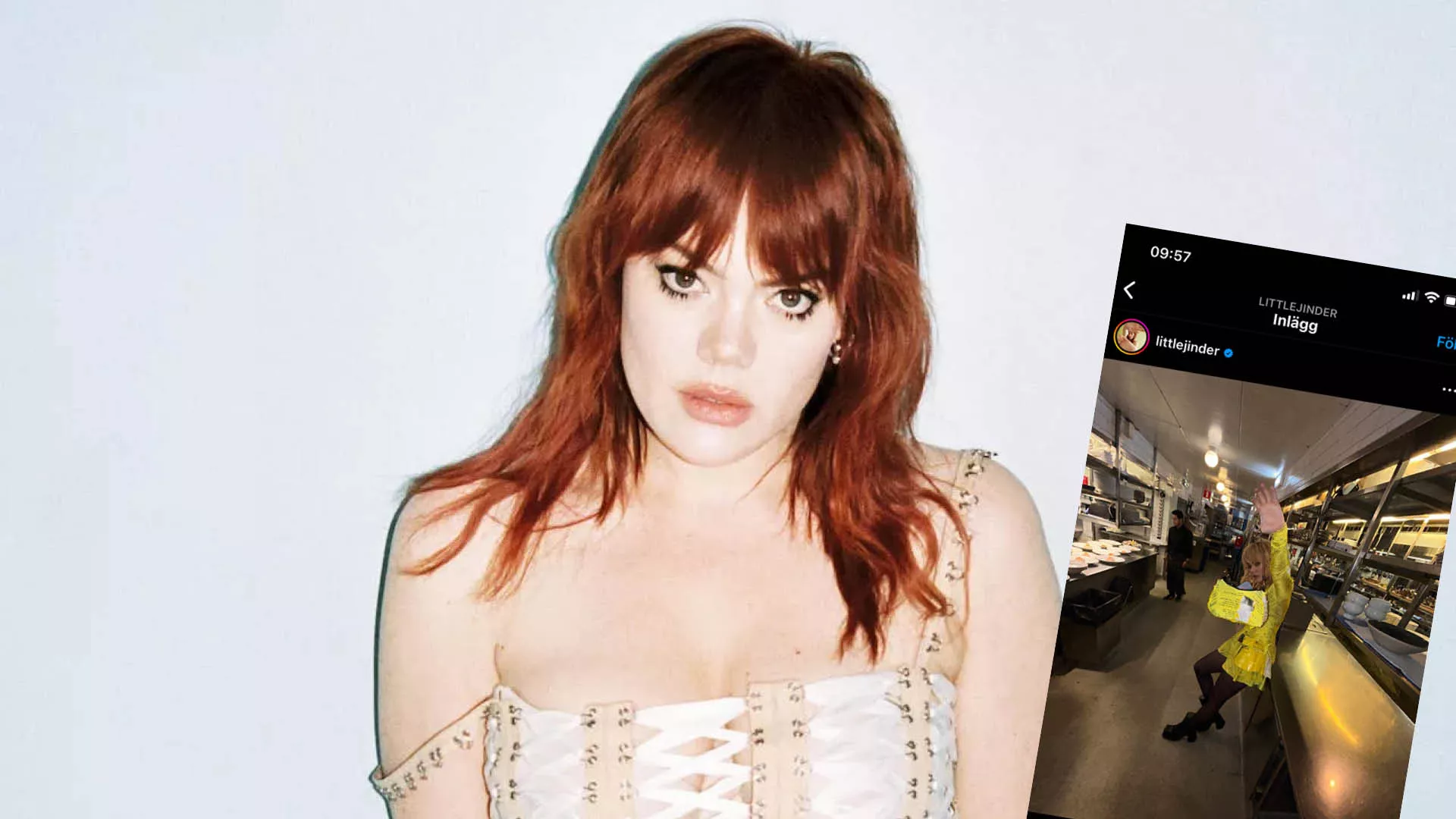 Little Jinders unika klänning – gjord av 40 p-böter