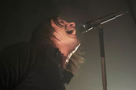 Kaizers Orchestra-medlemmer på Ideal Bar