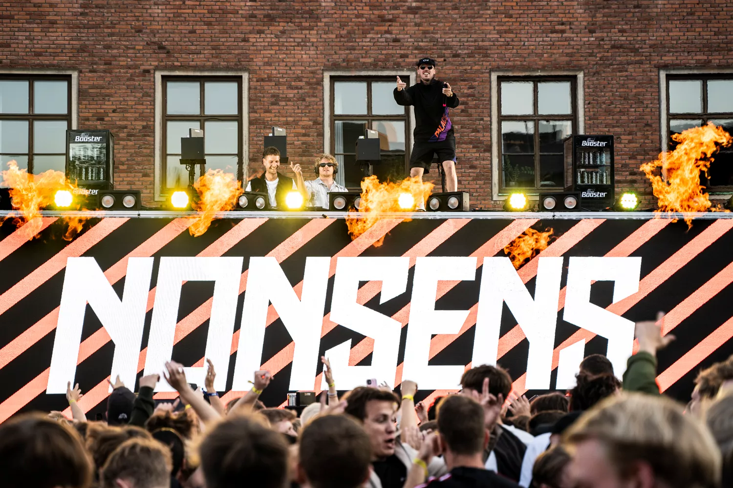 Sol over Odense med bornholmske EDM-kapelmestre