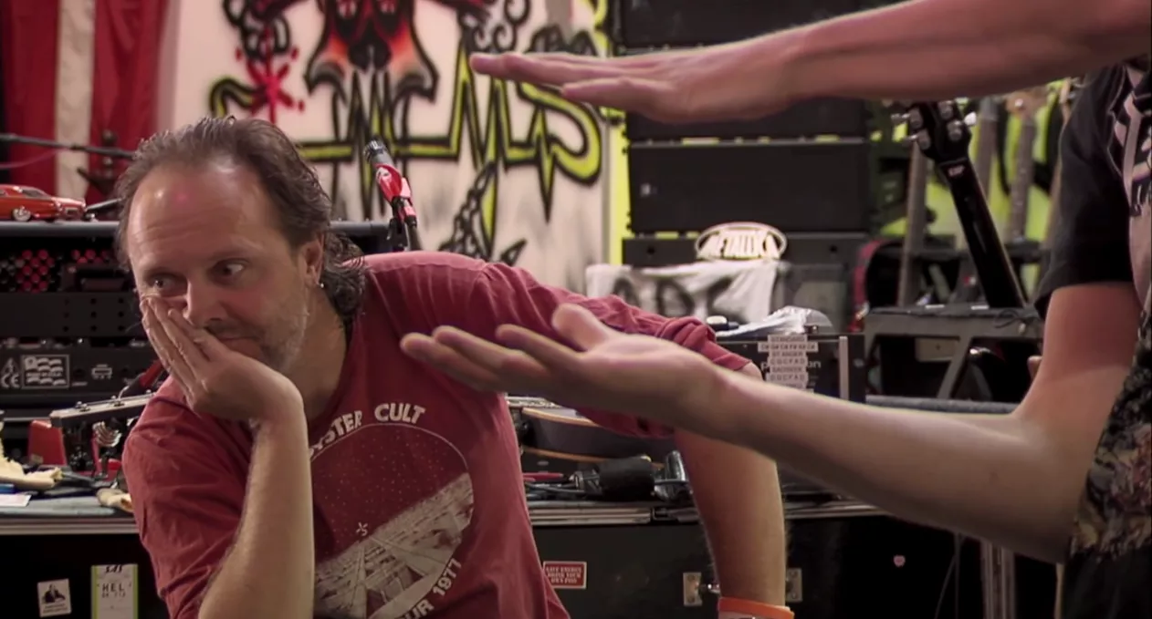 Langt svar: Lars Ulrich giver svar på tiltale