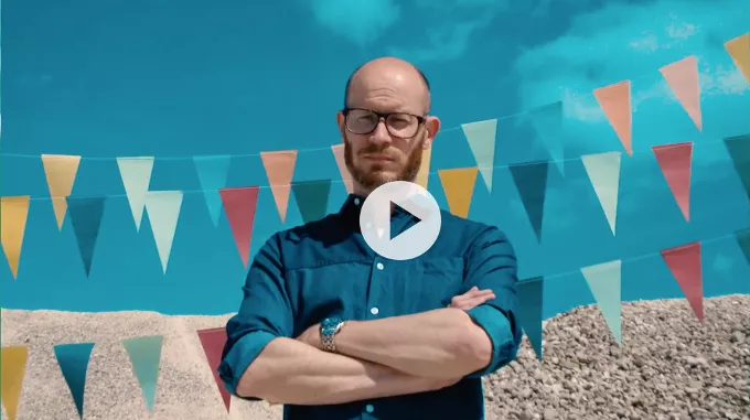 Videopremiere: se Asger Techau indhyldet i alle farvepalettens nuancer