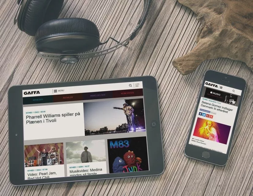 GAFFA lancerer nyt mobilvenligt site