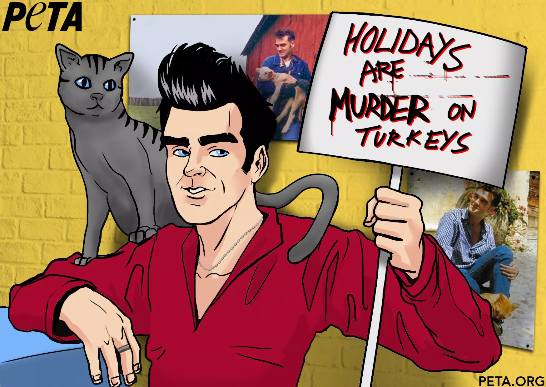 Morrissey i kalkonkampanj