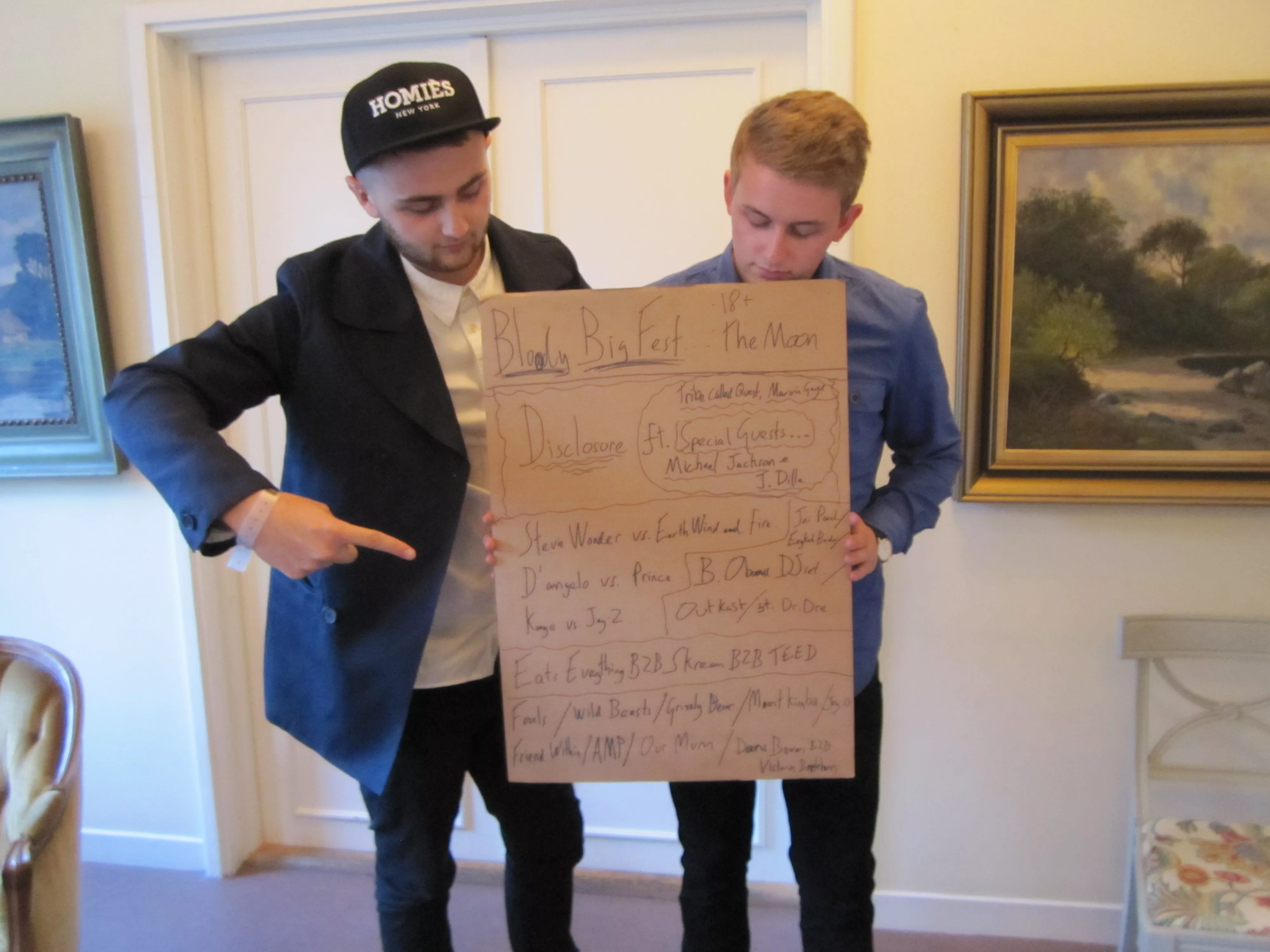Sjekk ut Disclosures drømmefestival