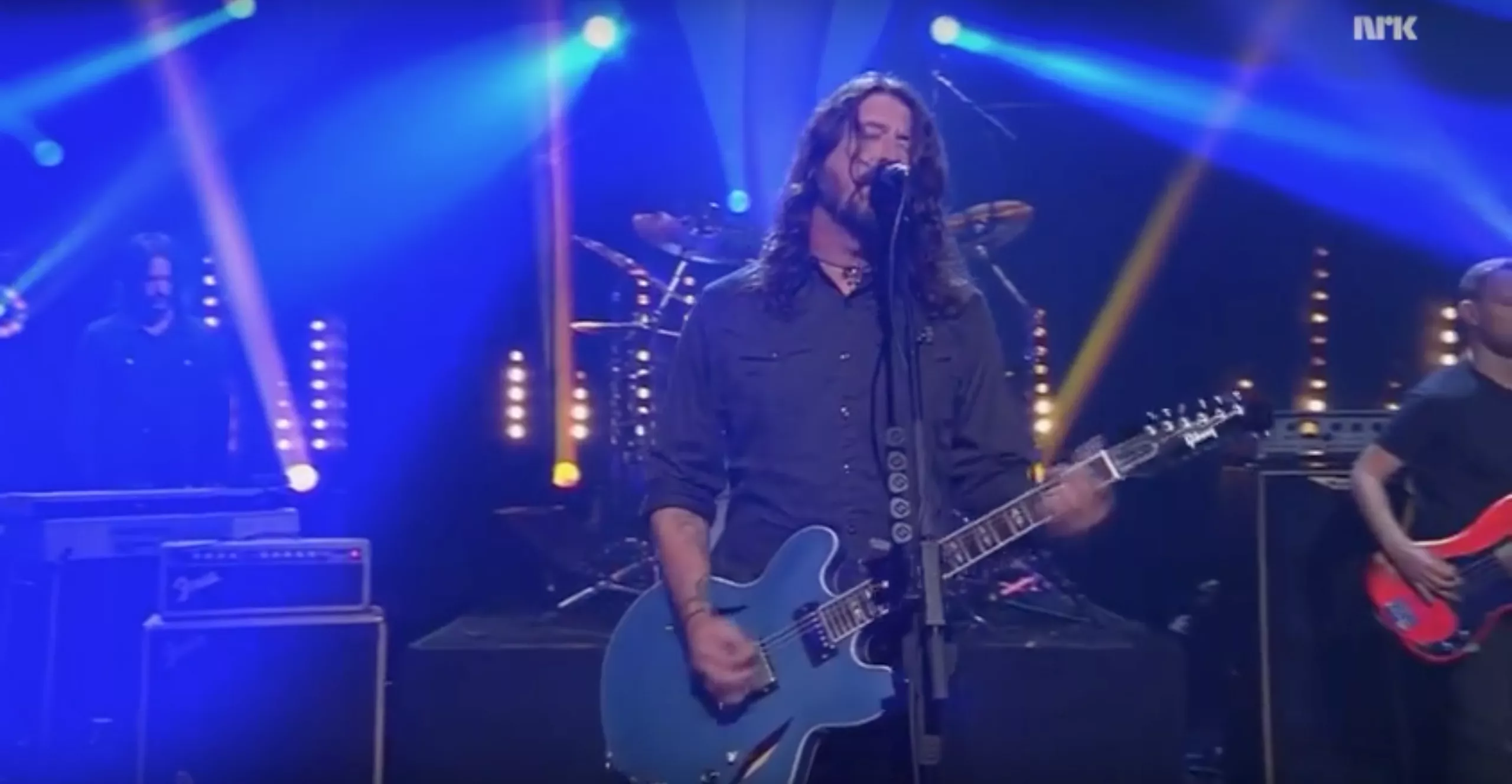 Slik gikk det da Foo Fighters gjestet «Skavlan» i går