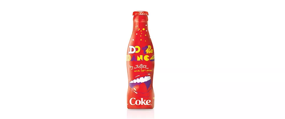 Justice designer cola-flaske
