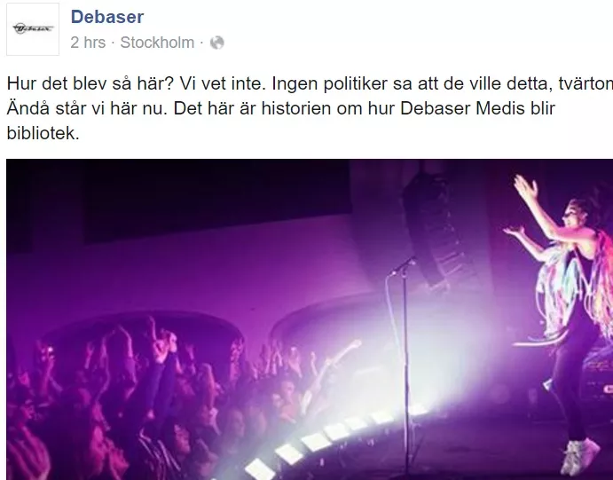 Debaser Medis sparkas ut?