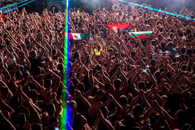 På billedet: Exit Festival i Serbien