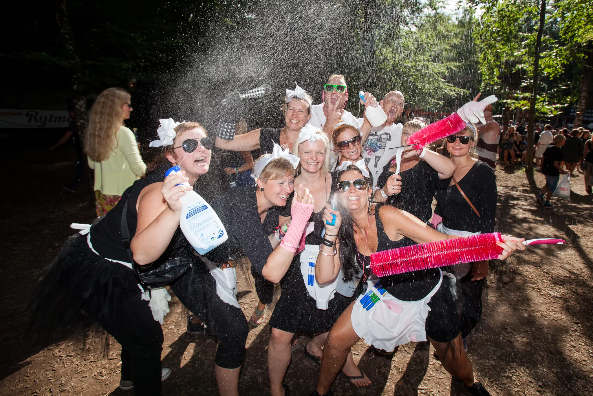 Billedserie: God stemning på Smukfest
