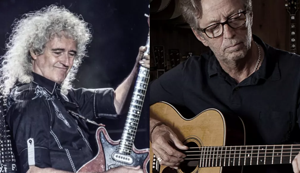 Brian May erklærer sig uenig med Eric Clapton – og kalder antivaxxers for båtnakker