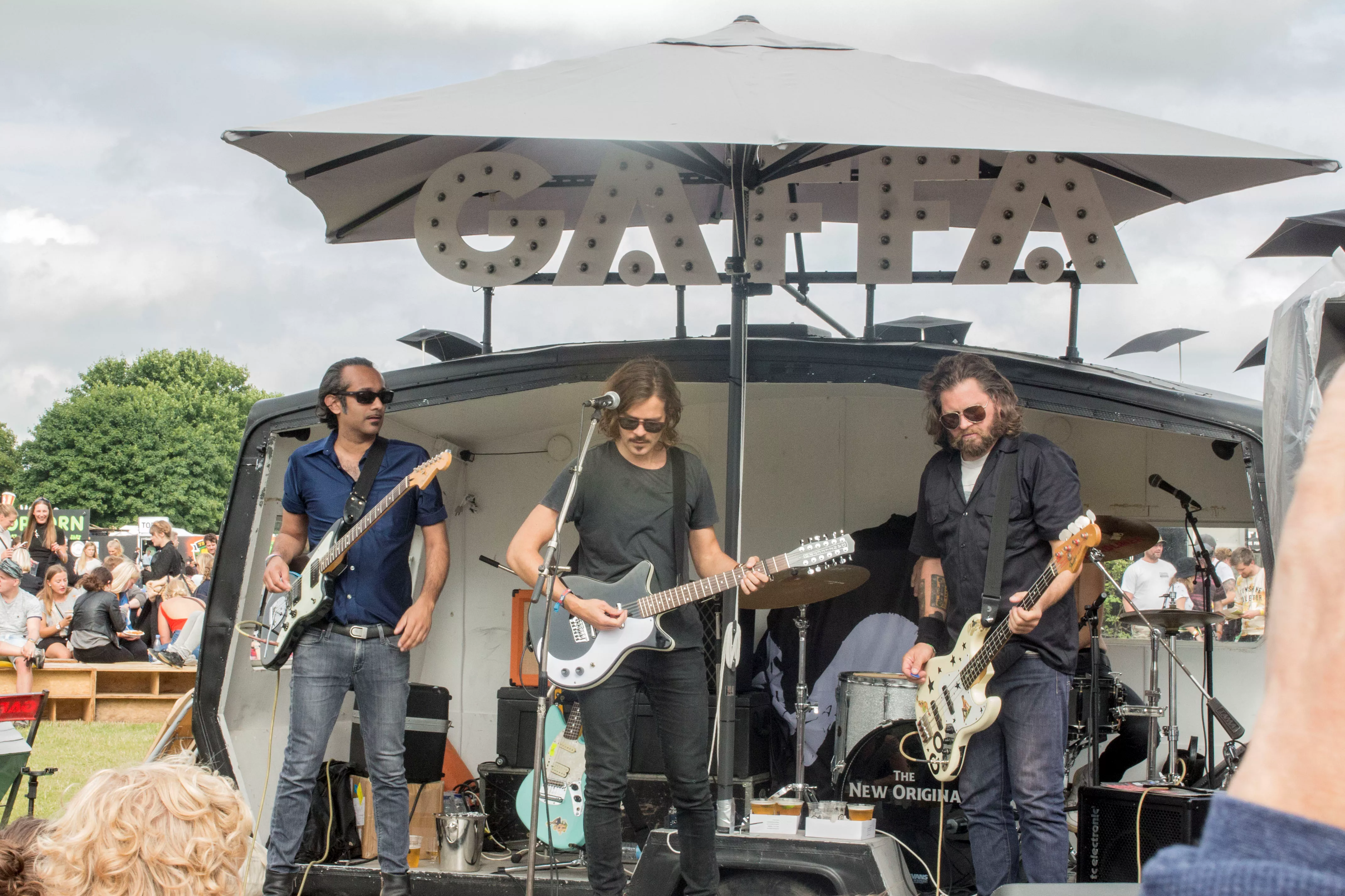 Childrenn besøgte GAFFAs stand på Roskilde