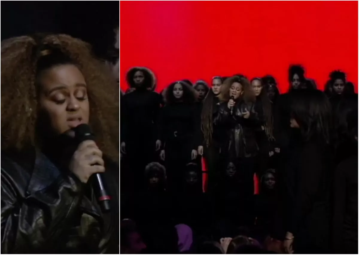 Video: Stående ovationer för Seinabo Seys starka framträdande