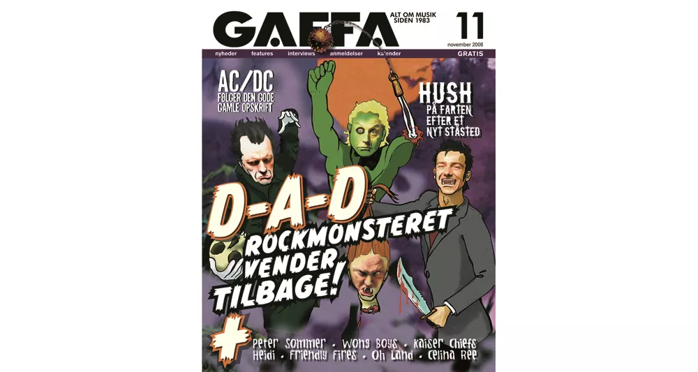 GAFFA november er på gaden
