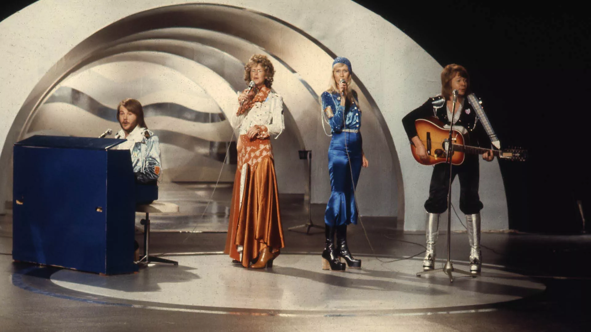 Abba hyllades under lördagskvällen med en konsert på Cirkus i Stockholm. Foto: Lars Wiklund / SVT.