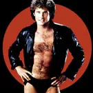 David Hasselhoff skriver autografer