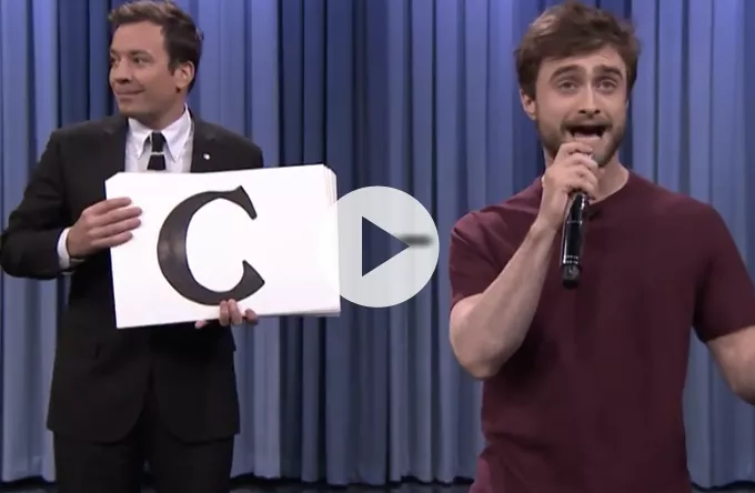 Se Harry Potter som rapper