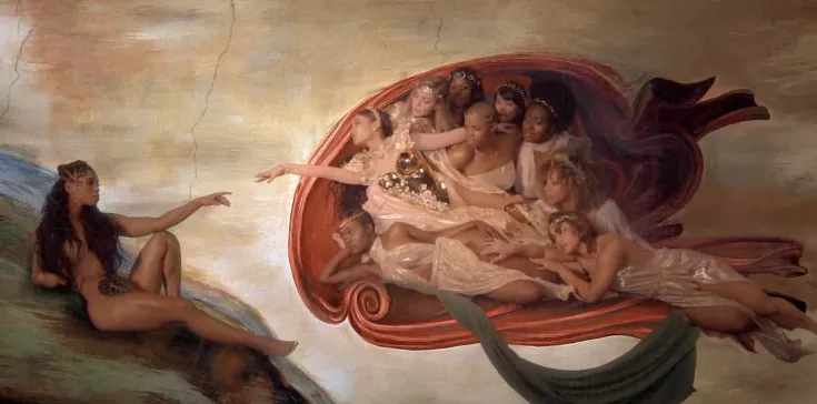 Ny Ariana Grande-video får selskab af Madonna