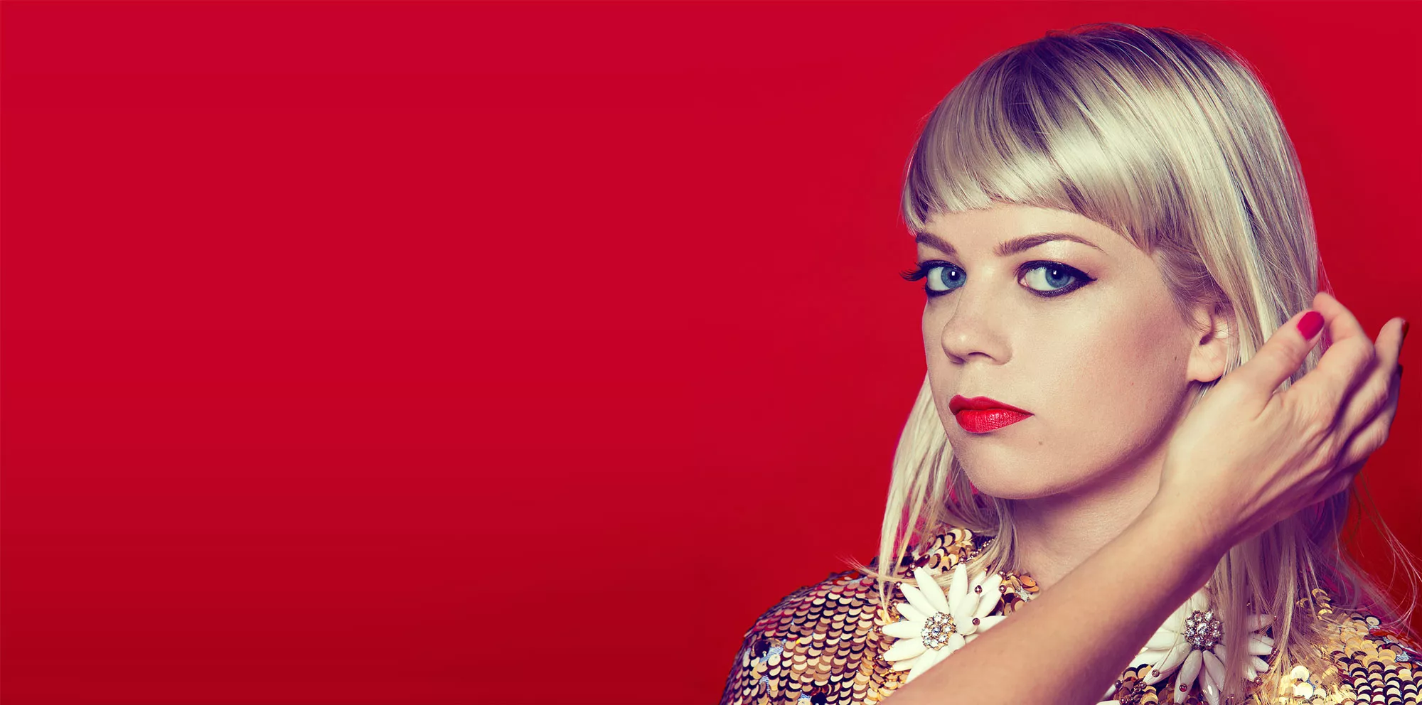 ''Jag skulle älska att sjunga i en trio med First Aid Kit''