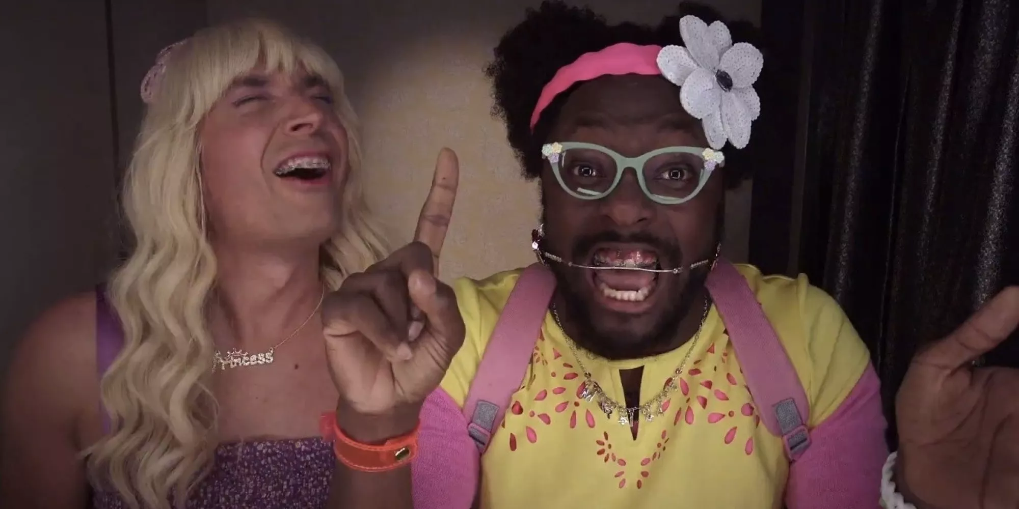 will.i.am og Jimmy Fallon i Minaj-parodi