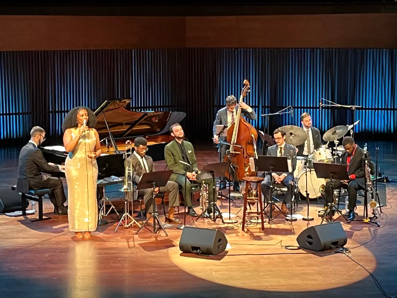 Den amerikanske sanger havde nok jazzfestivalens stærkeste vokal