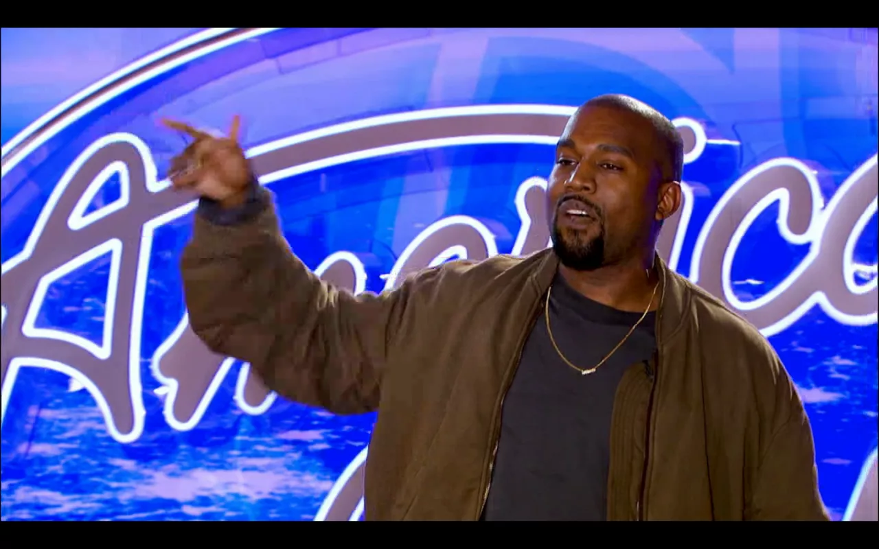 Se Kanye West göra audition i American Idol