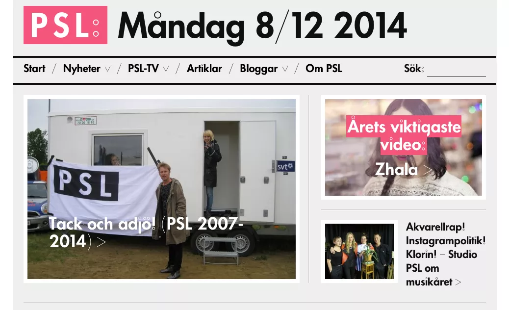 PSL lägger ned