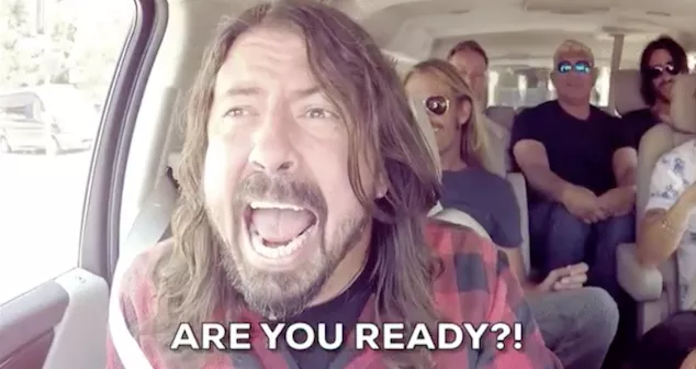 Foo Fighters tar en karaoke-utflykt 