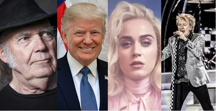 Musikere raser efter Donald Trumps grove udtalelser om Californiens skovbrande