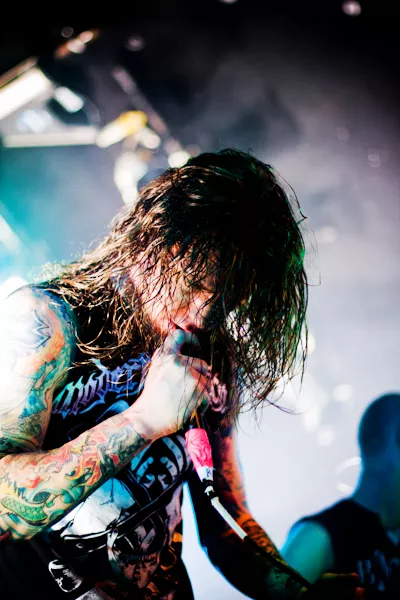 As I Lay Dying-sanger i alvorlig brandulykke