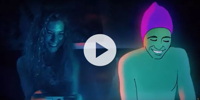 Kristian Noe blander farvepaletten i funky musikvideo