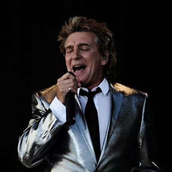 Rod Stewart er vild med modeltog backstage