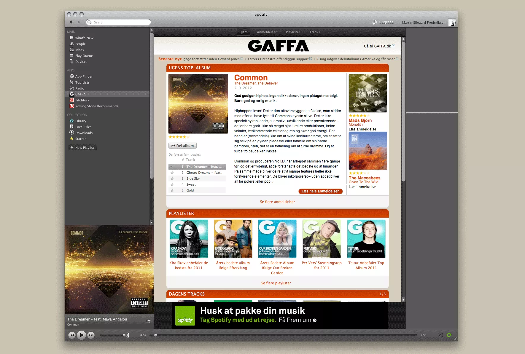 Spotify med nya appar
