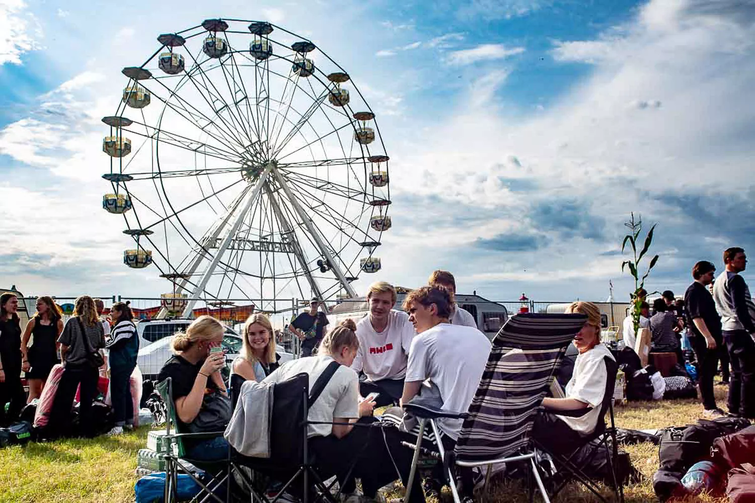 FOTOSERIE: God stemning på Bork Festival