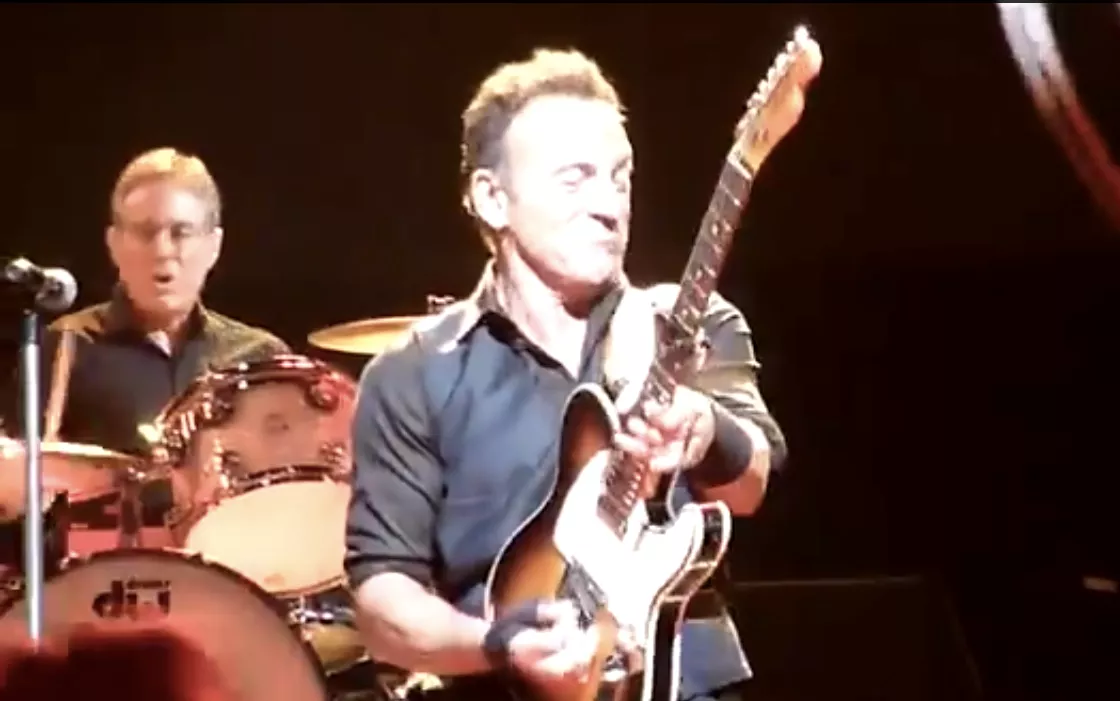 Se The Boss og The Who sammen på scenen