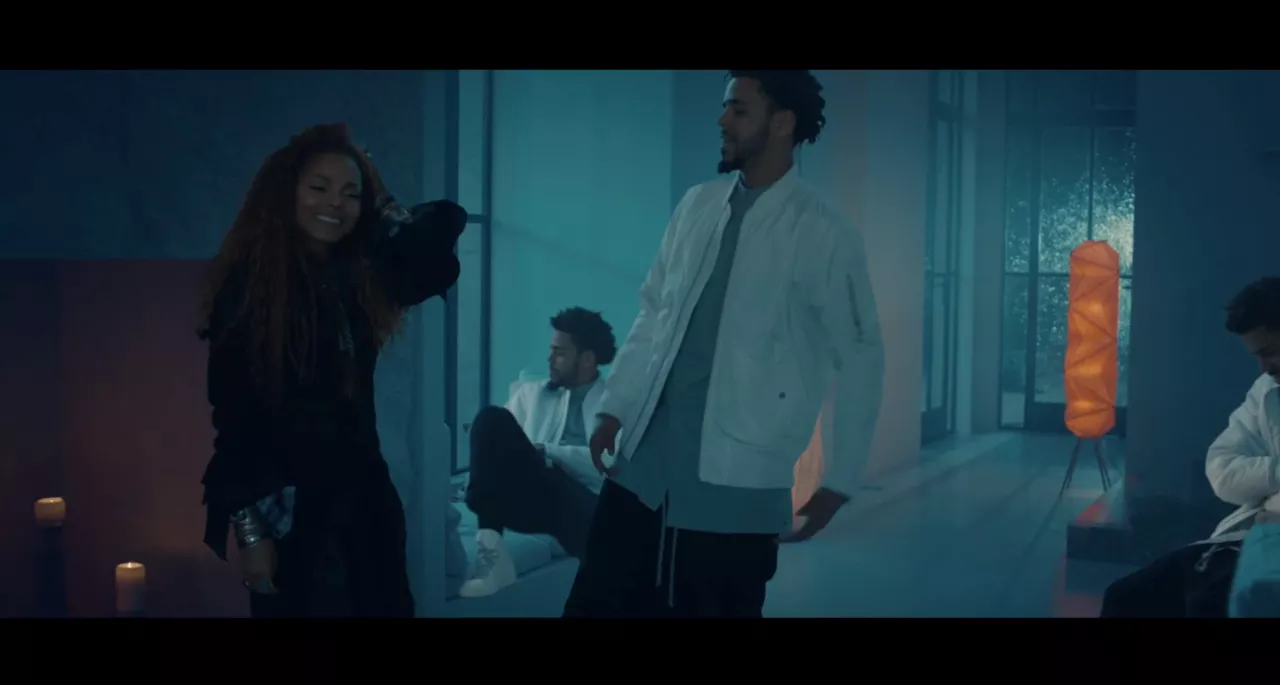 Ny musikvideo: Janet Jackson søvnløs med J. Cole