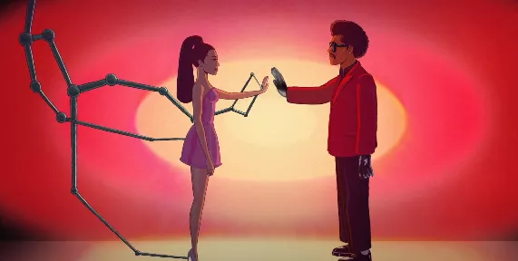 The Weeknd bygger en Ariana Grande-dukke i ny musikvideo