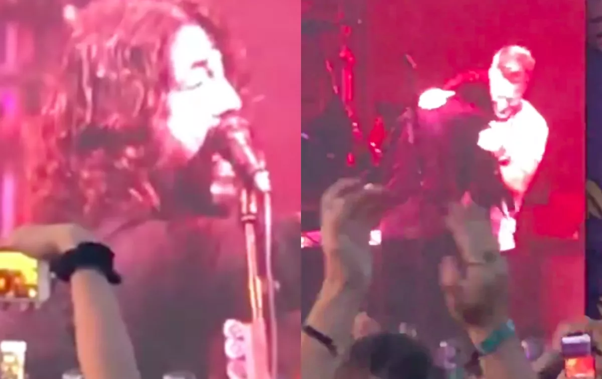 Här upptäcker Dave Grohl sin svenske hjälte i havet – sedan möts de på scen