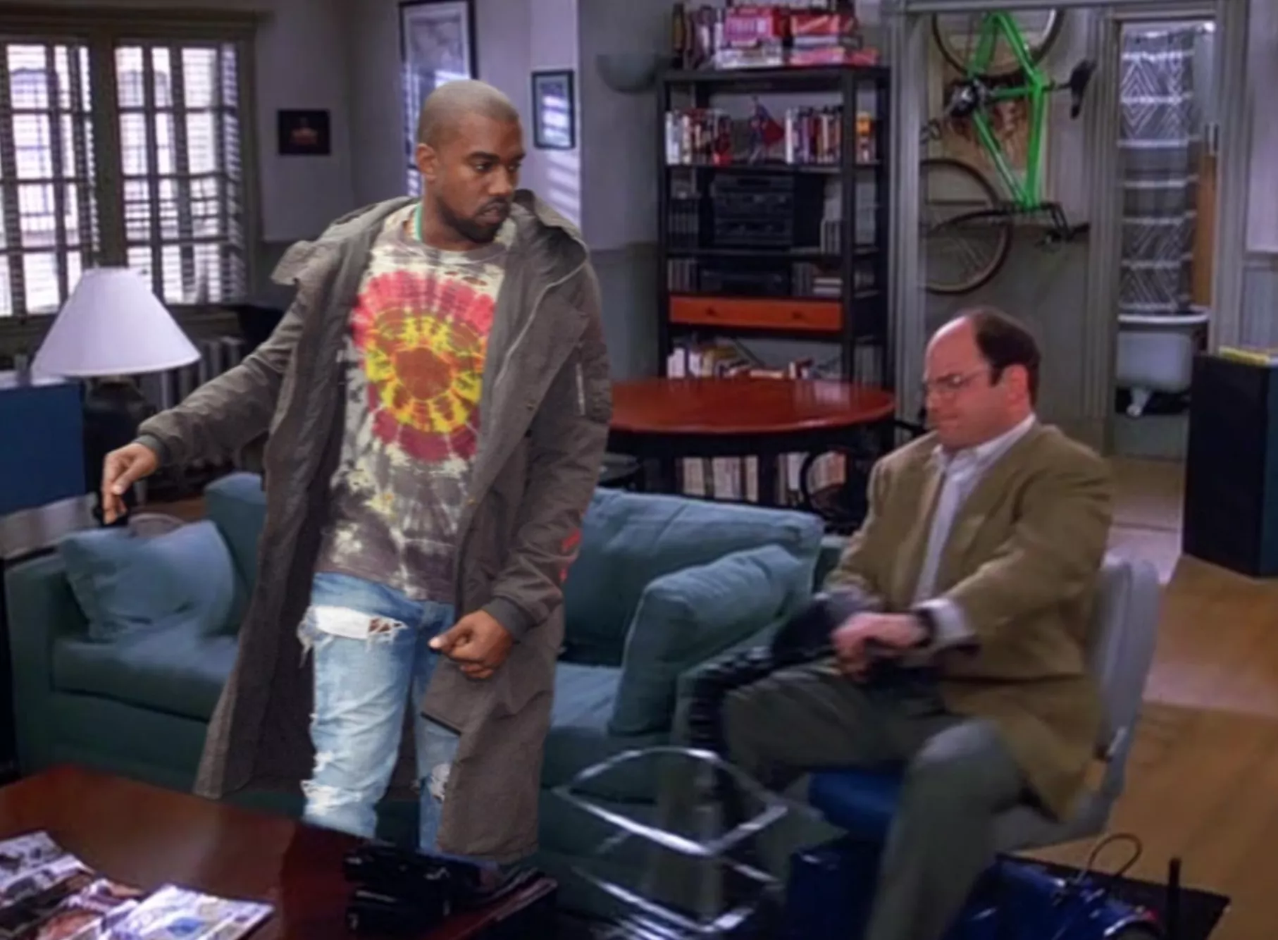 Kanye West + Seinfeld = sant