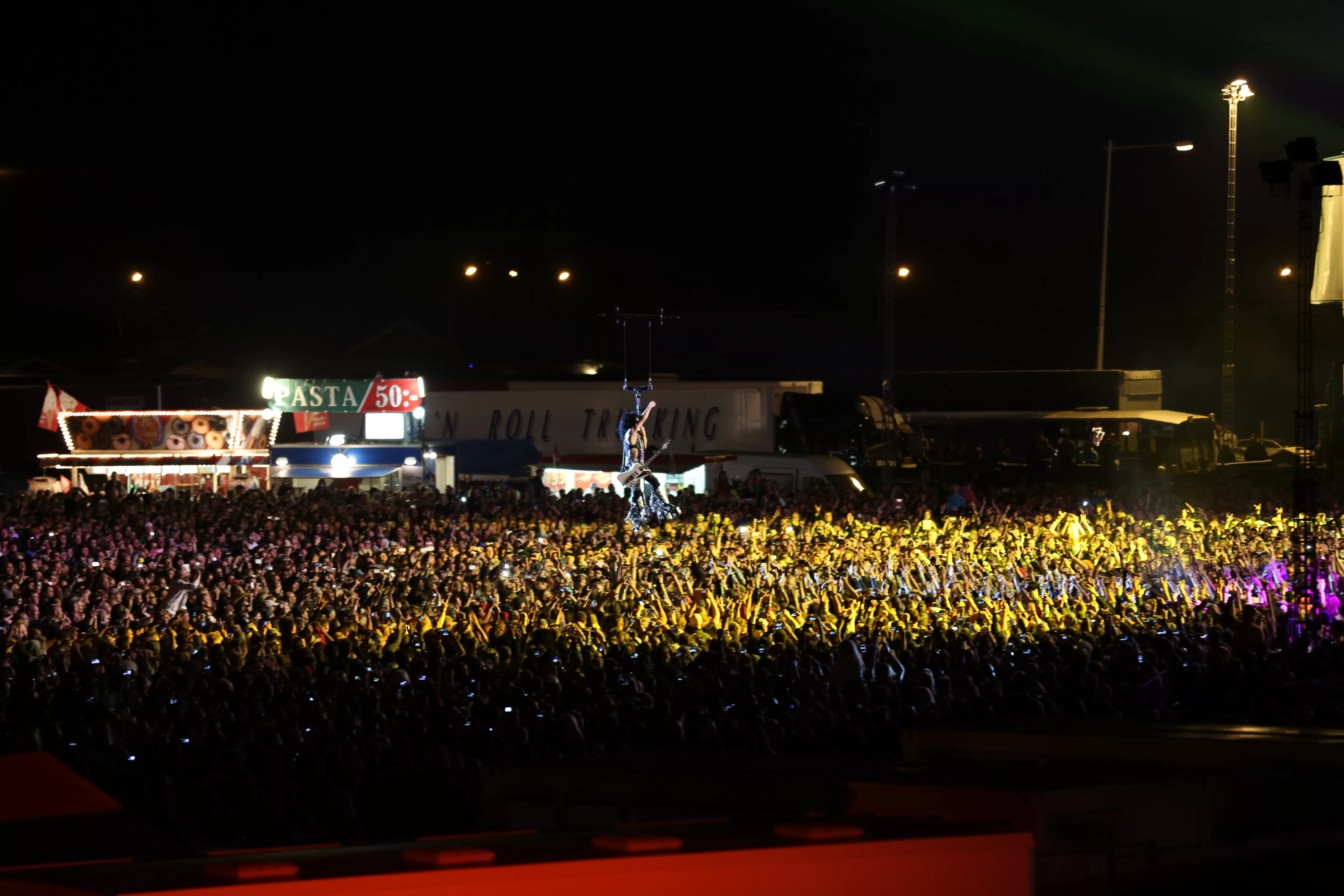 Flera sexualbrott under Sweden Rock Festival