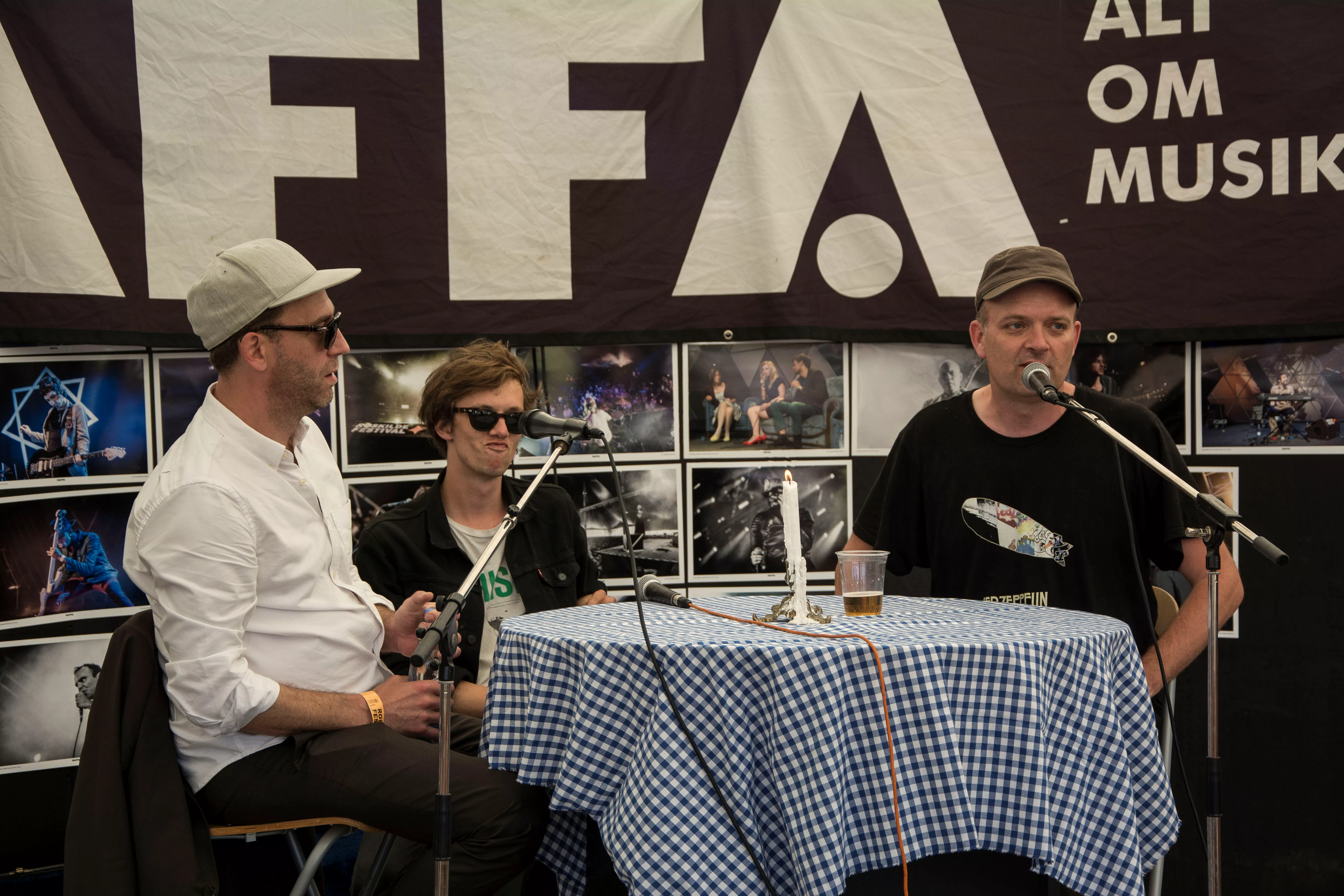 Reportage: Nørlund og Carl Emil gav et nummer i GAFFAs stand